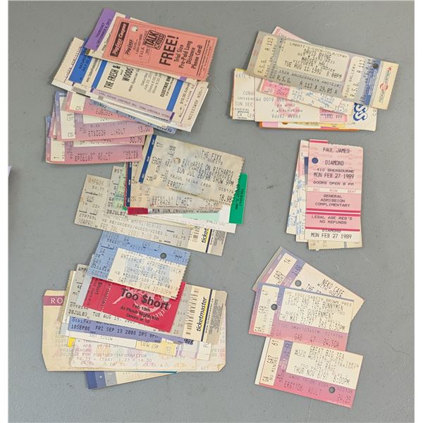 Lot of Assorted Ticket Stubs
