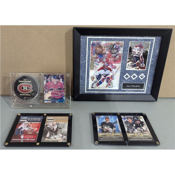 Lot of Framed Hockey Pictures