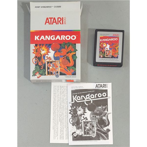 Atari 2600 Kangaroo Game Cartridge