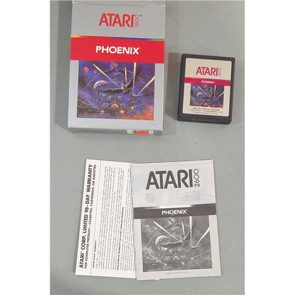 Atari 2600 Phoenix Game Cartridge
