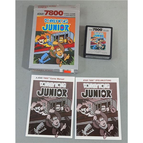 Atari 7800 Donkey Kong Junior Game Cartridge