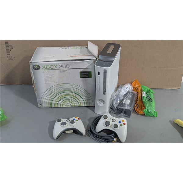 XBOX 360 Console w/ 2 Controllers