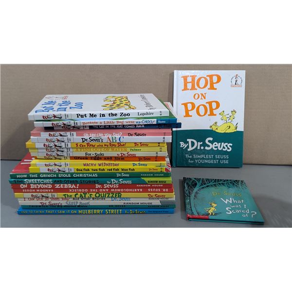 Lot of Assorted Dr. Seuss Books