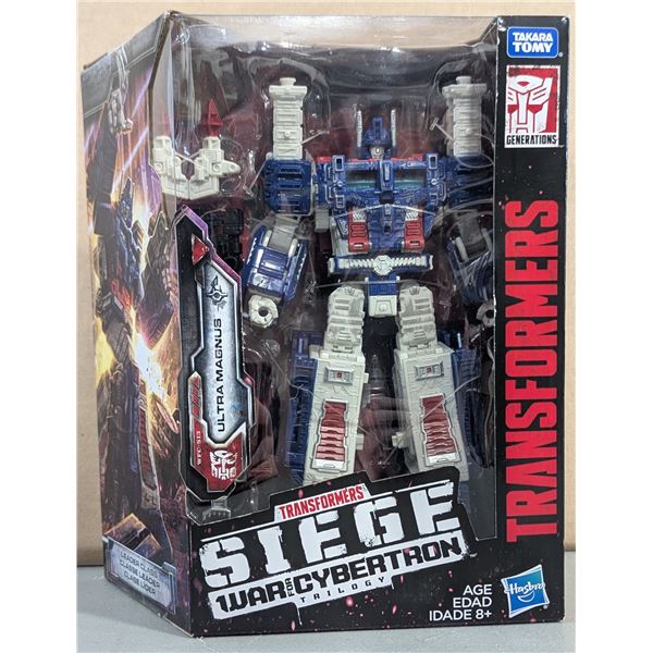 Sealed Hasbro Transformers War For Cybertron: Siege Ultra Magnus Action Figure