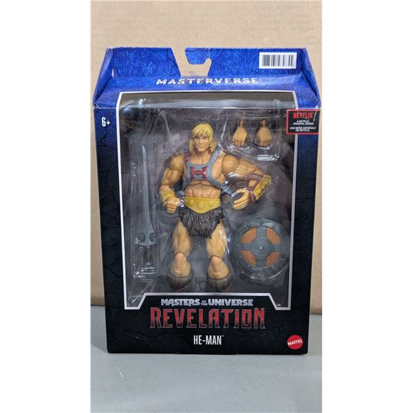 Sealed Mattel Masters of The Universe: Revelation He-Man Action Figure