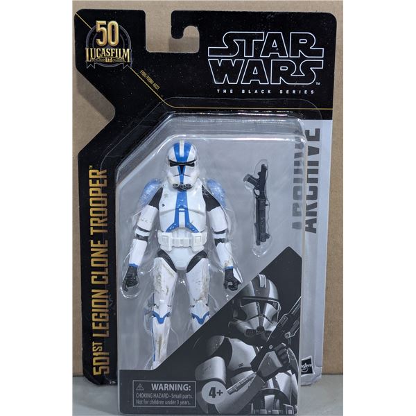 Sealed Hasbro Star Wars 501st Legion Clone Trooper Action Figure