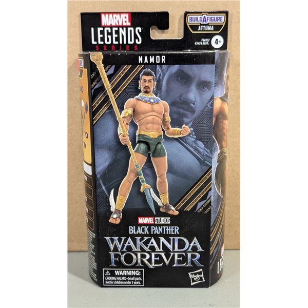 Sealed Hasbro Marvel Legends Namor Action Figure