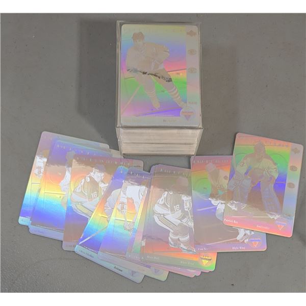 Lot of Assorted Holographic Hockey Cards