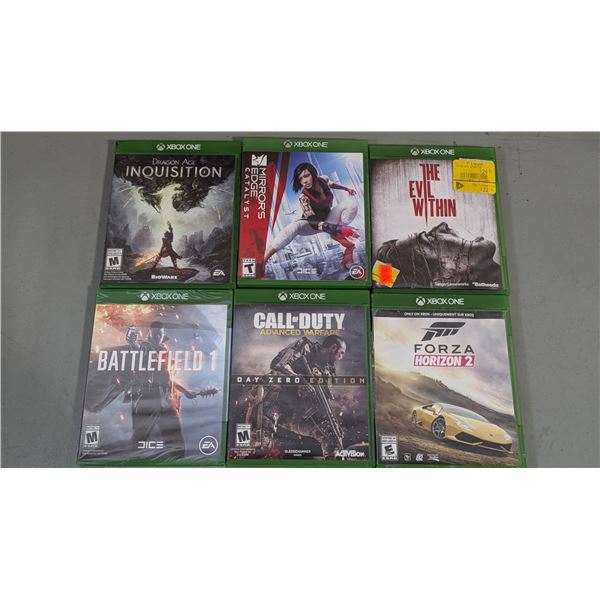Lot of Xbox One Games w/ Call of Duty Advanced Warfare, Dragon Age Inquisition, & More