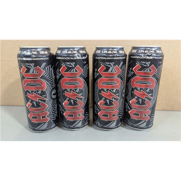 4 Sealed AC/DC Australian Hardrock Collector's Beer