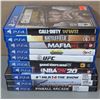 Image 2 : Lot of Assorted PlayStation 4 Games w/ Call of Duty WWII, Grand Theft Auto V, Spider-Man 2, & More