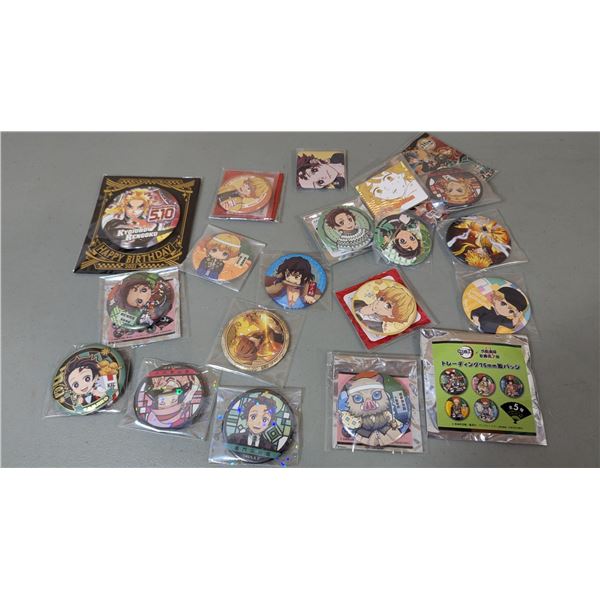 Lot of Assorted Demon Slayer (Kimetsu no Yaiba) Pins
