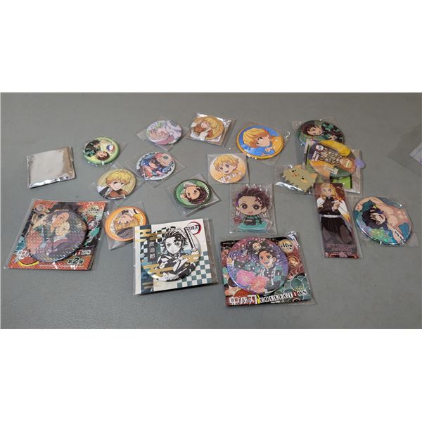Lot of Assorted Demon Slayer (Kimetsu no Yaiba) Pins