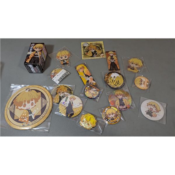Lot of Demon Slayer (Kimetsu no Yaiba) Zenitsu Agatsuma Pins
