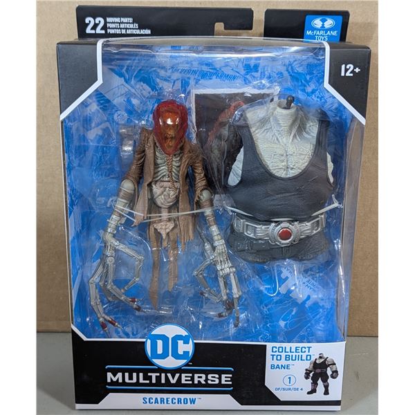 Sealed McFarlane Toys DC Multiverse Scarecrow Action Figure (Collect All 4 To Build Bane)