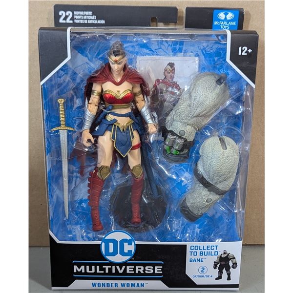 Sealed McFarlane Toys DC Multiverse Wonder Woman Action Figure (Collect All 4 To Build Bane)