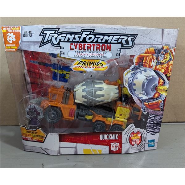 Sealed Hasbro Transformers: Cybertron Quickmix Action Figure
