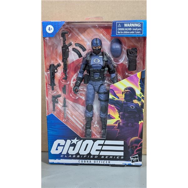 Sealed Hasbro GI Joe: Classified Series Cobra Officer Action Figure