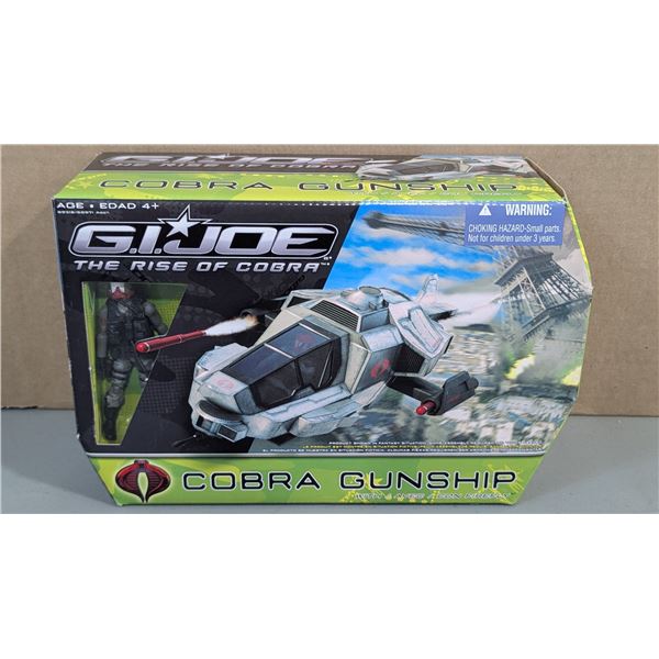 Sealed GI Joe Cobra Gunship Vehicle w/ Action Figure