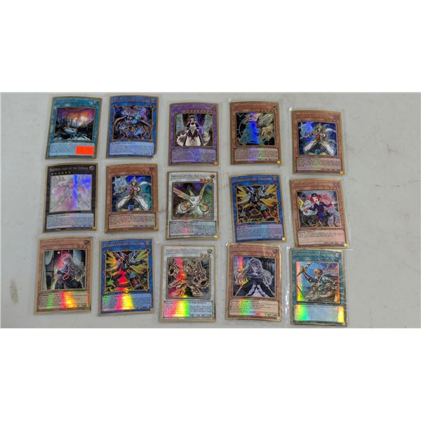 Lot of Assorted Holographic Yu-Gi-Oh Cards