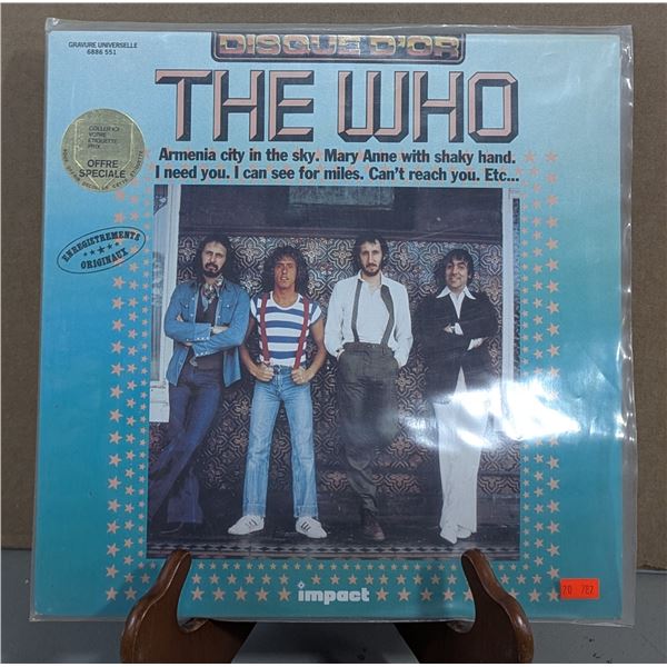 The Who Disque D'or Vinyl Record