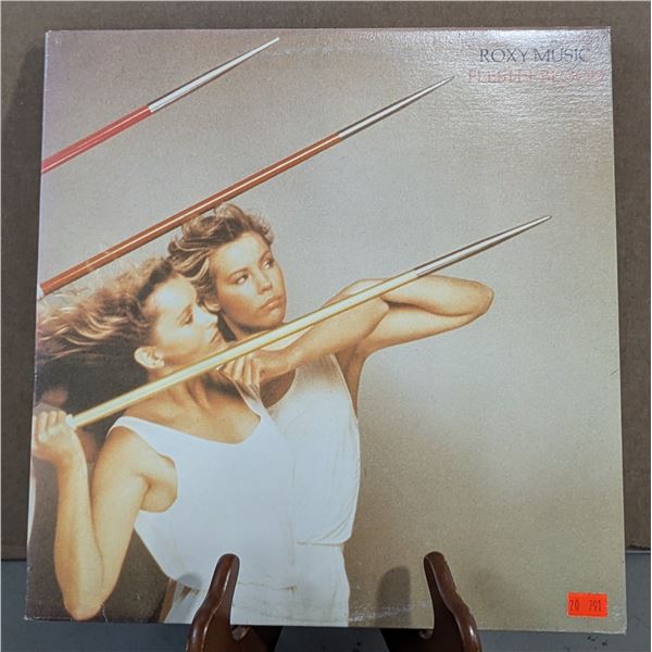 Roxy Music Flesh + Blood Vinyl Record