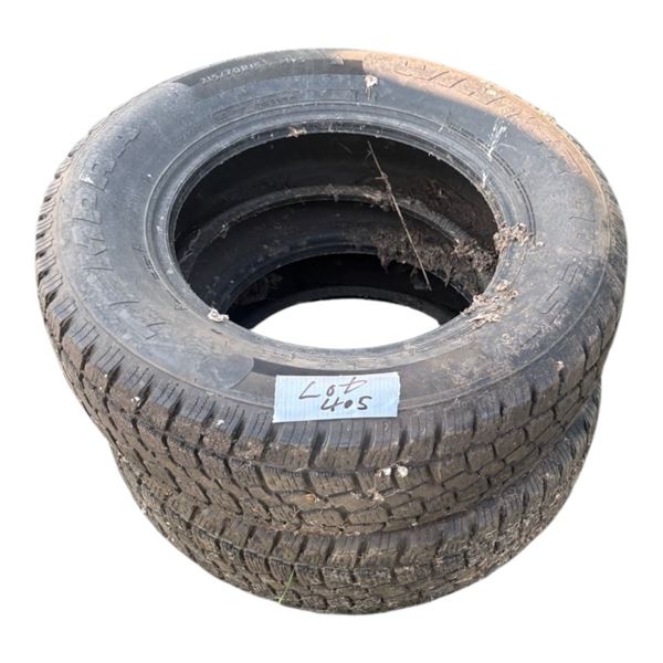 2 Tempra Winter Tires Size 215/70R15