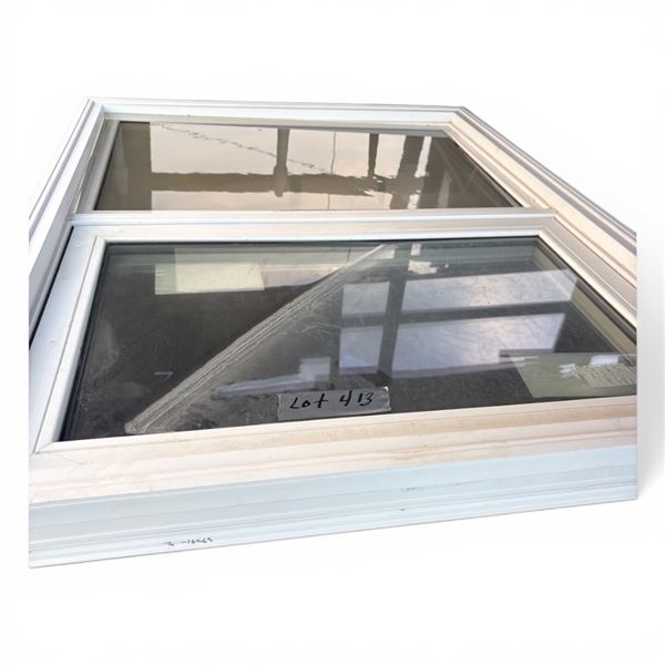 McLeod Windows NEW Vinyl 38 1/2 Inches X 52 Inches Double Pane