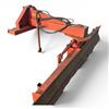 Image 1 : Leon 3100 3-Point 10 Ft Scraping Blade 3 Way Pivot