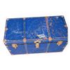 Image 1 : Vintage Blue Metal Trunk