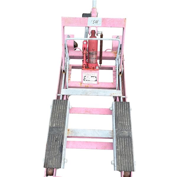 Hydraulic Motorcycle Atv Lift Jack 1500 Lb