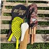 Image 1 : Tennis Racket, Cricket Racket with Poles, Bike Seat