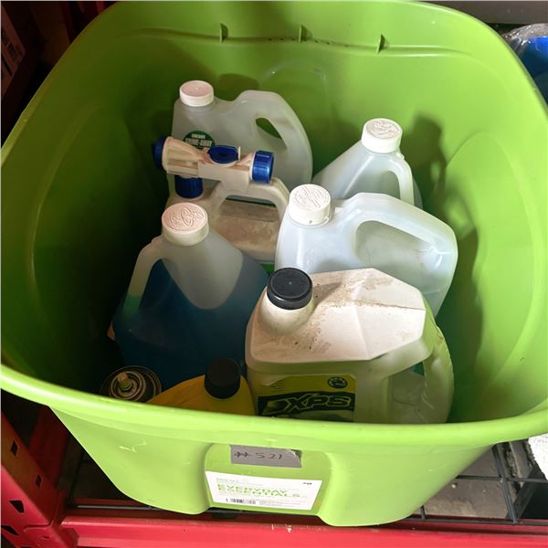 Lot of Various Fluids