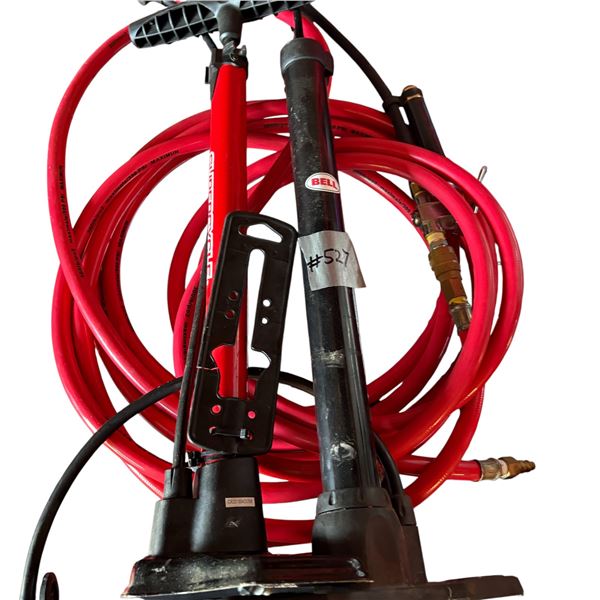 Tire Pumps and Air Hose
