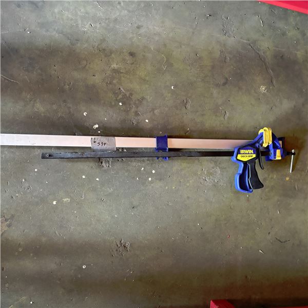 Clamps including Irwin Quick-Grip Bar Clamp