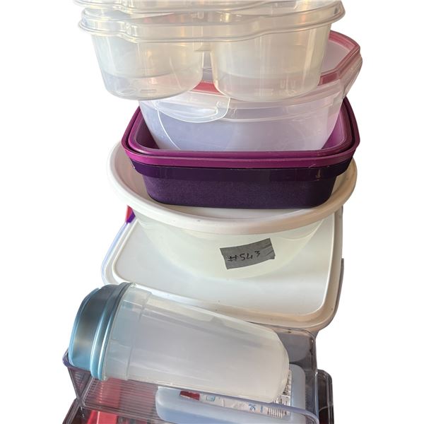 Plastic Container Kitchen Lot
