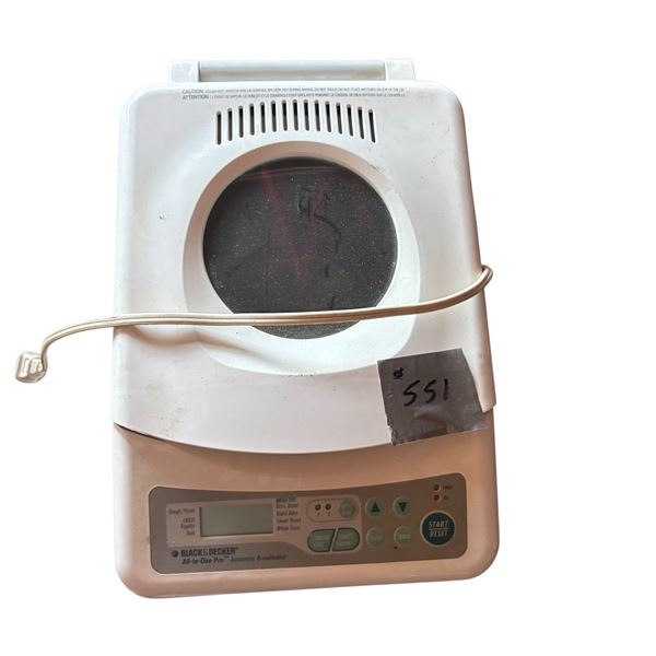 Black and Decker Breadmaker