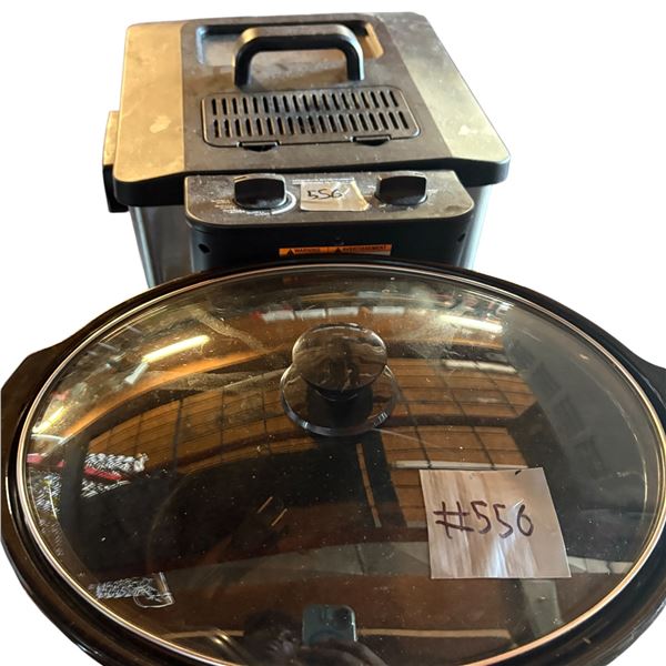 Slow Cooker and Deep Fryer