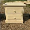 Image 1 : Blonde Finish End Table / Night Stand