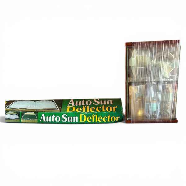 Men’s Bath Set, Sea Shells, Windshield Sun Deflector