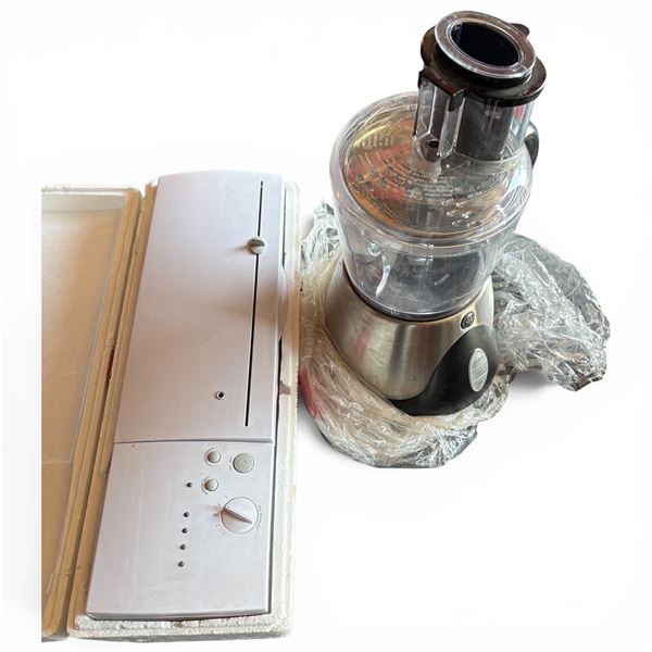 Food Saver Sealer and NEW GE Food Processor