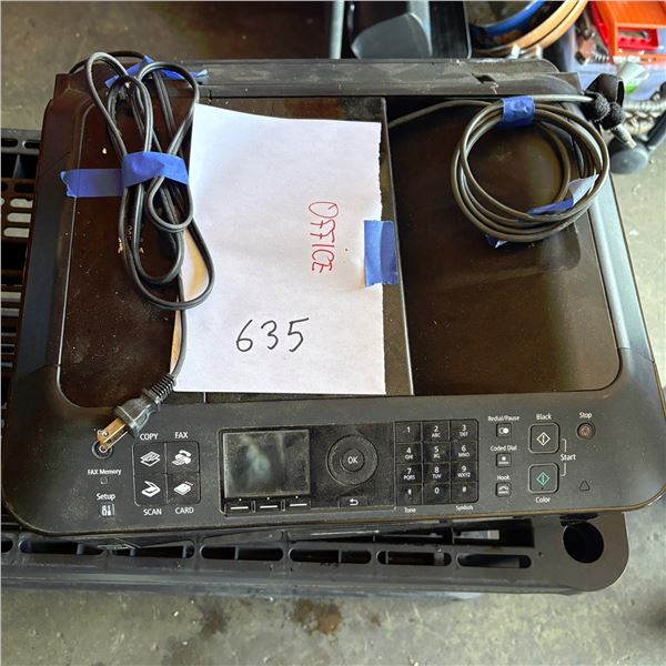 Black Multifunction Printer