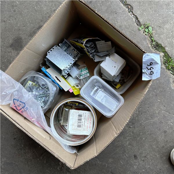 Box of Screws, Bolts and Staples