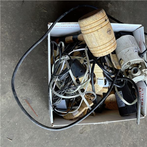 Mix Box including Wooden Letters and Nails