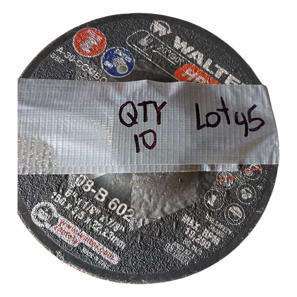 10 6x1/8x7/8 inch grinding disc NEW