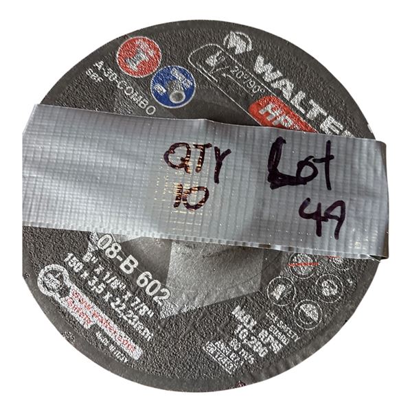 10 6x1/8x7/8 inch grinding disc NEW