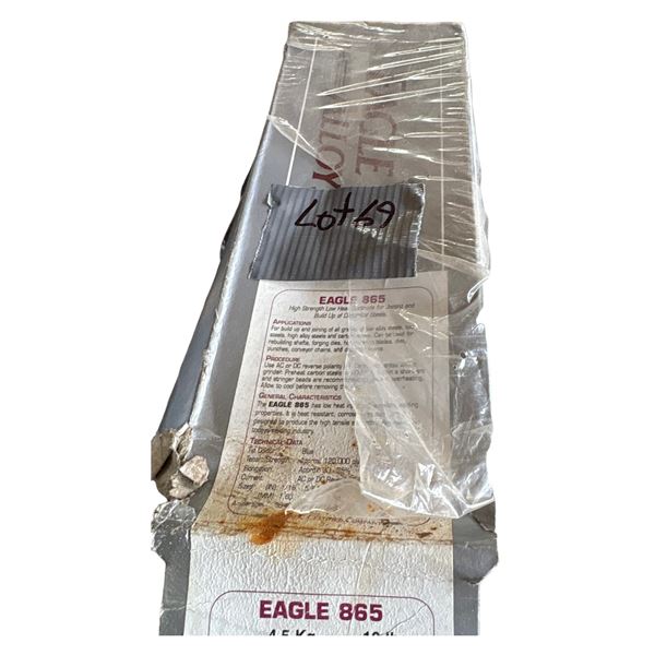 Eagle Alloy welding rods NEW one pack 865 5/64 inch