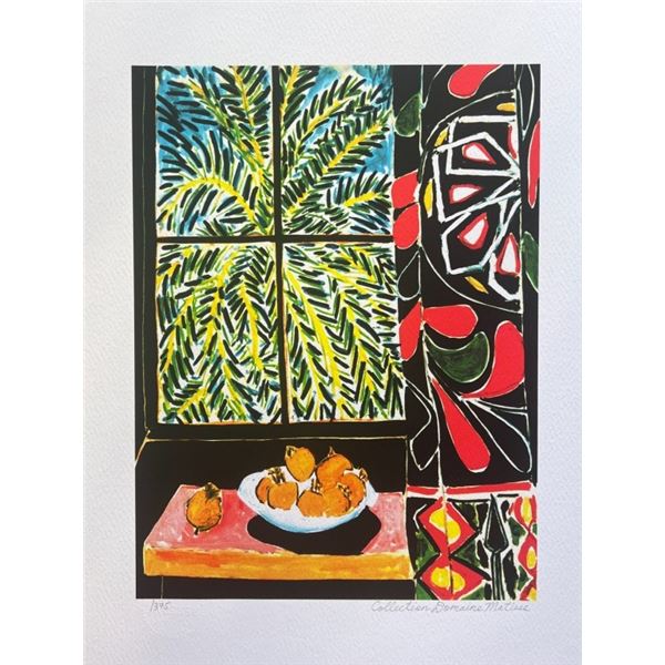 Henri Matisse EGYPTIAN CURTAIN Signed Giclee