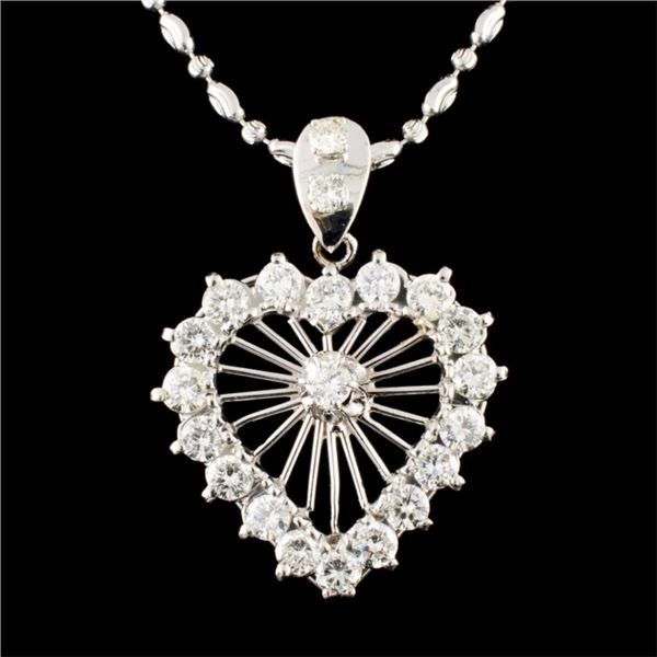 18K Gold 3.30ctw Diamond Necklace
