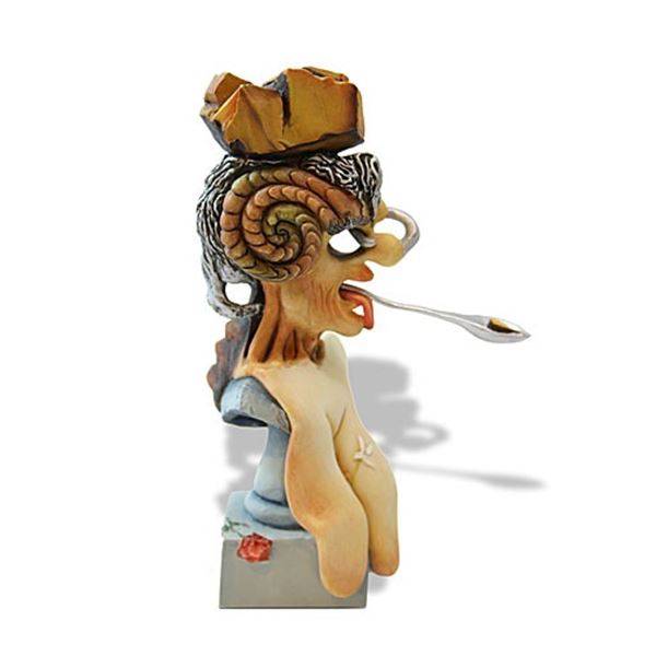 Salvador Dali PORTRAIT OF PICASSO Sculpture